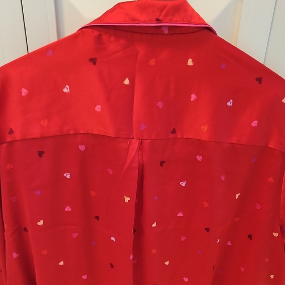 Stars Above Red Heart Pajama Set - Picture 7 of 7